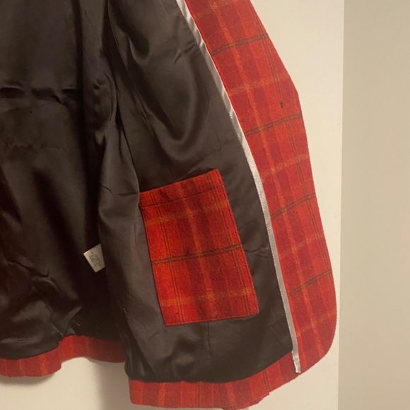 Plaid Wool Blazer - Picture 9 of 10